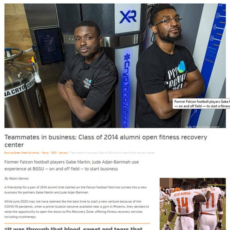 Teammates in business article
